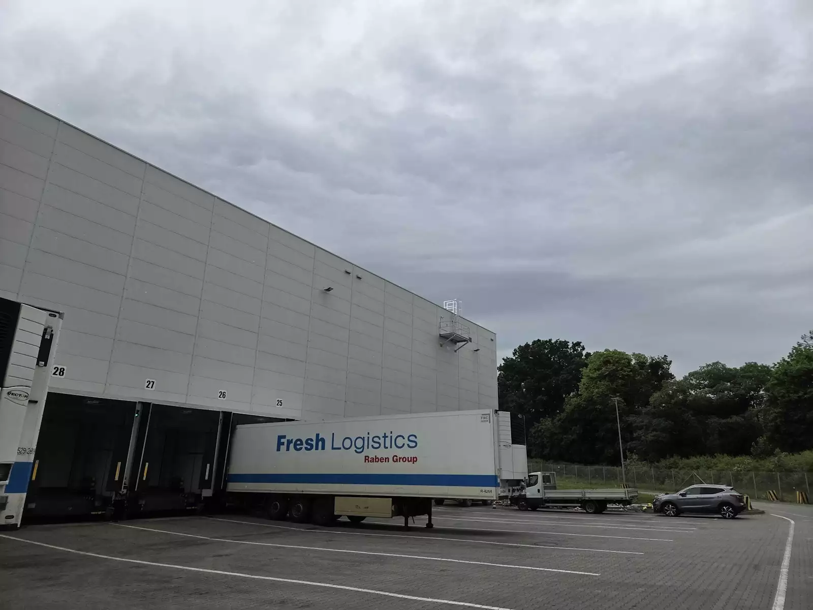 Przebudowa centrum logistycznego Raben - Wojanowo