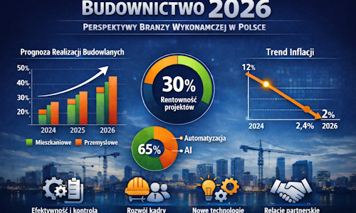 Budownictwo 2026 - w jakim kierunku zmierza branża wykonawcza?