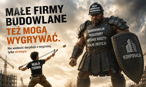 Czy małe firmy budowlane mogą konkurować z dużymi generalnymi wykonawcami?