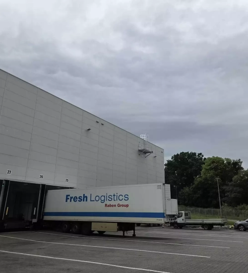 Przebudowa centrum logistycznego Raben - Wojanowo