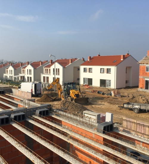 Budowa osiedla Nowe Złotniki etap II